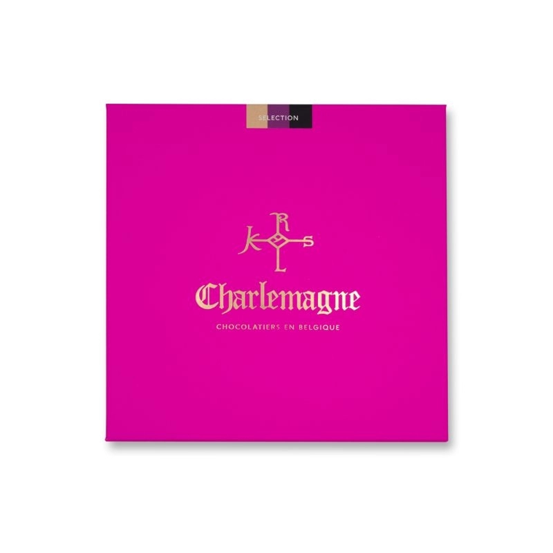 Mini Tablete De Ciocolata Asortate Roz 306 G Charlemagne 0